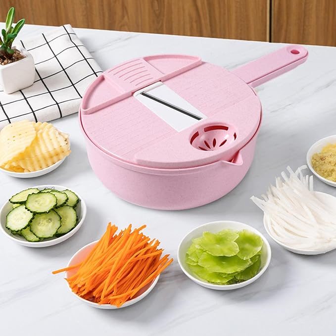 verduras multifunción | verduras para cortar alimentos | Cortador manual cocina para ajo, repollo, patata, zanahoria, tomate, fruta Rundaotong - Image 4