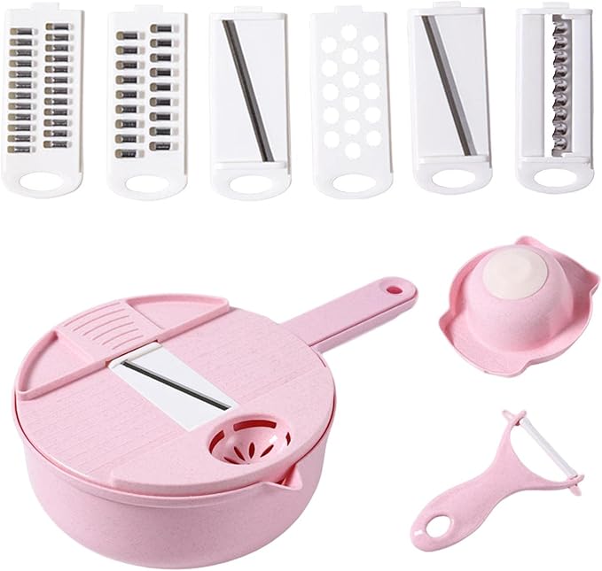 verduras multifunción | verduras para cortar alimentos | Cortador manual cocina para ajo, repollo, patata, zanahoria, tomate, fruta Rundaotong - Image 6